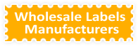 wholesale labels manufacturer