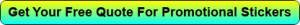 Promotional Sticker