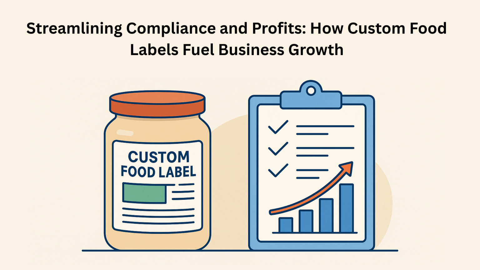 Custom Food Labels: Compliance Requirements & Business Benefits